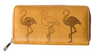 Banned Retro Geldbörse Flamingo Mustard
