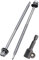 SKIR'CO (50 pezzi) Viti per tetti zincate 6,3 x 140 mm, Testa esagonale, Viti autoperforanti DIN 7504-K con rondelle di tenuta in EPDM