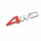 Auto Emblem Aufkleber für Toyota Urban cruiser,3D Metall Selbstklebende Logo Karosserie Number Letters Sticker Abzeichen für Kühlergrill Auto Heckklappe Dekoration Badge Decal,4WD 3