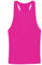 Bonomo Promotion Italia Débardeur unisexe 100 % coton, idéal pour le sport, la gym et la plage, avec large emmanchure, rose fluo, S