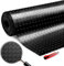 Rotolo di gomma, tappeto in gomma design cerchio 50 cm (larghezza) x 2 m (lunghezza) spessore 3 mm (profondità) pavimento antiscivolo per furgoni, garage pavimento in PVC officina, moquette gomma