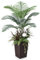 VeriNatural Palmera Artificial 120 cm con 5 Plantas Decorativas - Árbol Artificial con Marrón Maceta, UV Resistente - Planta Artificial Grande para Interior y Exterior del Hogar Oficina Jardín, VN148