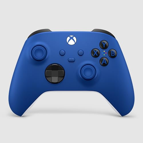Xbox Wireless Gaming Controller (2025) – Shock Blue – Play on, Windows, Android, iOS, FireTV Sticks, Smart TVs, VR Headsets