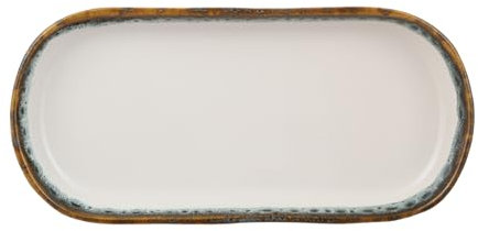 KASANOVA Piatto portata ovale 27x12,6 cm effetto acqua Ocean