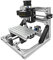 YQVEOT Fresadora de Madera Rebajadora Eléctrica, Kit de Grabador de enrutador CNC 1610 de 3 Ejes, máquina cortadora de Grabado de Control GRBL for Bricolaje, PCB for carpintería, Maderas de PVC