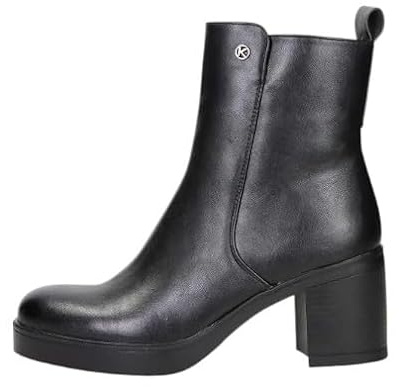 Keys Stivaletto da donna Colore Nero K-11480 (Nero, Taglia unica, Sistema Taglie Calzature EU, Adulto, Numero, Media, 37)