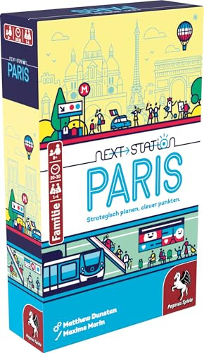 Pegasus Spiele 57142G - Next Station Paris Familienspiel