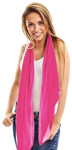 TOSKATOK® Ladies Plain Fashion Scarves large range colours
