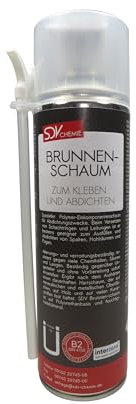 SDV Chemie Brunnenschaum B2 1x 500ml Montageschaum Schachtschaum Dämmschaum Bauschaum