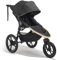 Baby Jogger Summit x Robin Arzón Kinderwagen zum Joggen | zusammenklappbarer 3-Rad-Sportkinderwagen mit Handbremse | City Royalty (Black & Gold)