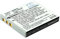 TECHTEK Battery 700mAh compatible with [Sanyo] Xacti DMX-C1, Xacti DMX-C4(D), DMX-C4(L), DMX-C4(N), DMX-C40(S), DMX-C5(S), DMX-C5(T), DMX-C5(W), DMX-C6(K FBA