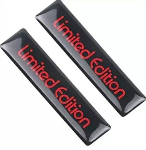 2 STK.Limited Edition Aufkleber Sticker Emblem Badge Logo Styling Auto Car