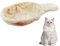 Hamaca Para Gatos Con Radiador 30 Cm - Cama Elevada Grande Para Árbol - Colgante Lavable - Accesorios Para Árboles - Color Beige