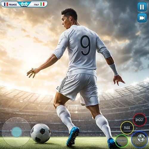 Verrücktes Fußball-Liga-WM-Spiel Football 2023: Traumliga der echten Fußball-Meisterschaft – Super-Kick-Flying-Goal-Multiplayer-Spiele