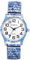 Avaner Elastic Strap Wristwatch, Big Number Analog Quartz Bracelet Watch, Printed Band Bangle Watch for Women