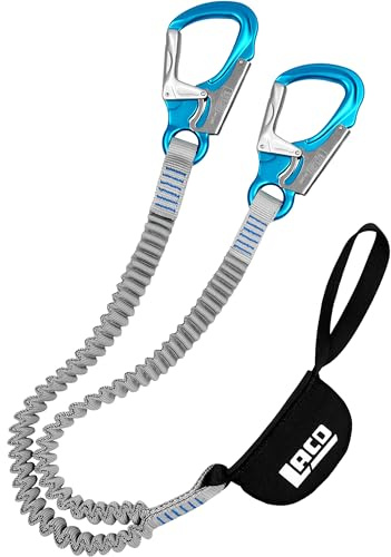 LACD Universal Via Ferrata Pro Evo 3.0 Klettersteigset, Blau, OneSize