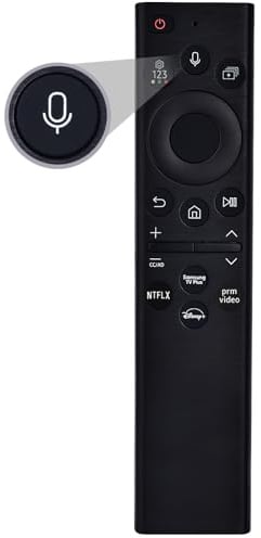 Replacement Remote Control for Samsung Smart TV, Voice Command Compatible with 2022 BN59-01385A, for Most Samsung Crystal UHD QLED The Frame QLED 4K 8K Smart TVs from 2018 to