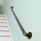 Rustikaler Bronze-Handlauf aus Schmiedeeisen für Treppen, Innen- und Außenbereich, Wandmontage, Geländer für behinderte ältere Kinder, Vintage-Design, 80 cm