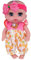 XUEYEGONGJI Mini -Babypuppen mit großen Augen 6 realistische Babypuppen mit Kleidung und Bogenstirnbandgelenk bewegliche winzige Babypuppe, Puppen, Puppen