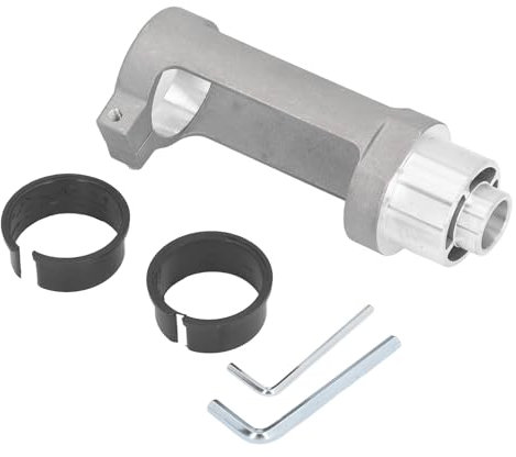 Vierkantbohrer Adapter, Quadratisch Löcher Bohrmaschine Adapter Halterung Vierkantbohrer Bohrständer Adapter, für 38mm-43mm Tischbohrmaschine Handbohrmaschine Präzises Bohren