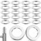 Arandelas de Acero Inoxidable 14mm x 20mm x 2mm 20Pcs Arandela Plana Arandelas para Bisagras de 2mm de Grosor (M14)