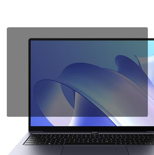 Kratzfester, abnehmbarer Sicherheitsschutz – Anti-Reflex-Folie für Laptop-Sichtschutz, Anti-Peep-Filter-Displayschutzfolie mit Installationsanleitung (evtl. nicht in deutscher Sprache),