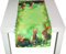 Tischdecken OSTERN 3 Hasen Wiese grün braun digitaler Fotodruck modern Polyester Osterdecke Ostertischdecke (Tischläufer 40x90 cm)