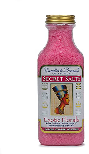 Candles and dreams Hot tub spa / Bath aromatherapy scents crystals ( Exotic Florals) Vegan (500g)