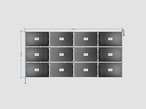 OKU Solarabsorber Pool-Solarheizung Set 24