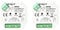 SAMOTECH Zigbee DIMMER Retractive NO NEUTRAL Module compatible with Philips Hue, Home Assistant, Homekit, Smarthings, Hubitat and other Zigbee Hubs (SM309-S 2-pack)