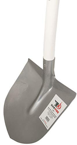 SHW-FIRE 59107 - Pala Francoforte con supporto, misura 5, colore: Argento senza manico