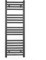 Myhomeware 400mm Wide Anthracite Grey Flat Electric Pre-Filled Heated Towel Rail Radiator For Bathroom Designer UK (400mm x 1000mm (h))