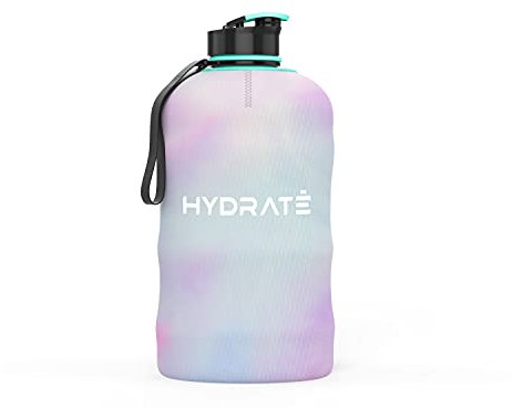 HYDRATE Cotton Candy Sleeve for XL Jug 1300 ml - Neoprene Protective and Insulating Cover for Water Bottle - Stylish Sleeve Accessory - Compatible with HYDRATE Water Jug 1300 ml Bottle (44 oz)