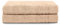 Komfortec Asciugamani 2 per Sauna 70x200 cm in 100% Cotone,470 g/m², Asciugamano Doccia Grande, Morbido, Asciugatura Rapida, Beige