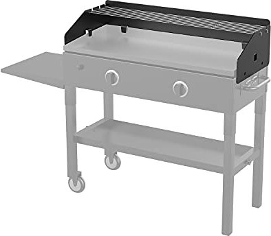 71,1 cm Grill-Windfang/Windschutz und Grill-Warmhalterost für Blackstone 71,1 cm Grillplatte, Grillzubehör-Set für Blackstone (für 71,1 cm)