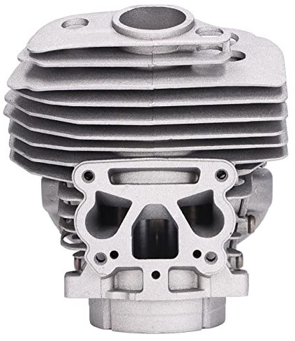 Yuecoom Accessorio per Motosega, Set di valvole di sfiato del Coperchio del Filtro dell'Aria del Cilindro del pistone da 46 mm per Motosega Husqvarna 555 560 562 XP