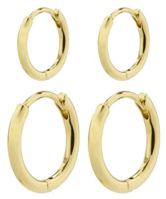 Pilgrim ARIELLA Huggie-Creolen, 2-in-1-Set