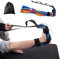 Xemz Fuß- und Wadendehner für Plantarfasziitis, Achillessehnenentzündung, Fersensporn und Fußabfall, Multi-Ring-Design, geeignet für Yoga, Stretching und Widerstandstraining, Nylon, Blau