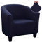 Jaotto Sesselschoner Sesselhusse Stretch Sesselüberwürfe Sofabezug Elastisch Sofabezug Sesselbezug Sesselschoner Waschbar Entfernbar für Clubsessel Cafe Stuhl Sessel Loungesessel (Navy Blau,1 Stück)