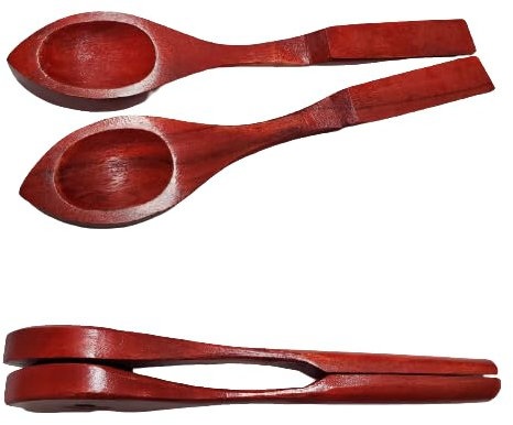 Musiklöffel aus Holz – Handperkussion – traditionelles irisches und schottisches Volksinstrument