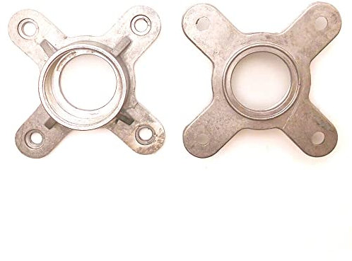 HUMARH 2er-Pack Ersatz-Aluminium-Metall-Flansch-Adapter 1 3/8 Zoll für EV Electro Voice und andere 2,5 cm Bolt-On Horn Flare mit 4 Löchern