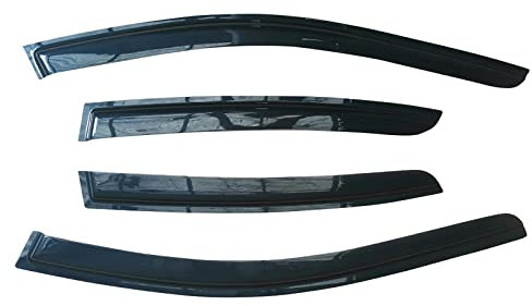Für BMW 5er E34 E39 E60 E61 F10 1988-2017 Auto Seitenfenster Visier Sonnenschutz Regenschutz Schatten Schutzabdeckung Aufkleber Zubehör