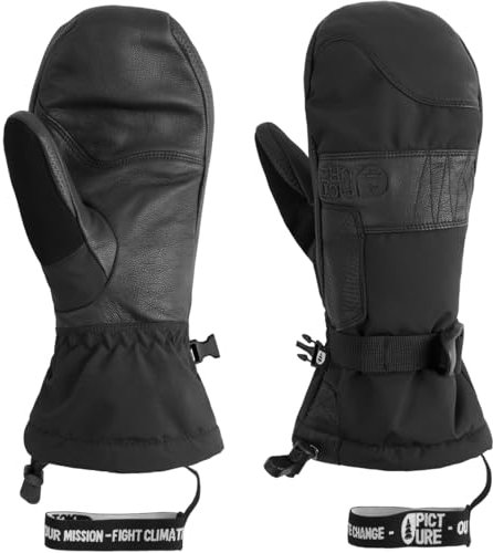 Picture Damen Anna Handschuhe, a Black, EU 7