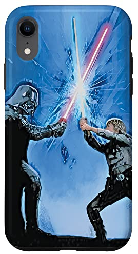 Star War The Empire Strikes Back Lichtschwert Battle Blue Hülle für iPhone XR
