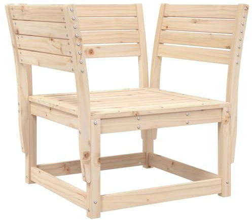 vidaXL Gartenstuhl Massivholz Kiefer