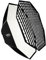Walimex pro Essential Softbox Octagon 150 cm, Rotation à 360°, Montage Facile, avec Grille, Adaptateur Bowens et Sac de Transport, idéal pour Les Portraits et Les Prises de Vue de beauté