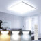 OTREN Plafón LED Techo Regulable, 3000-6500K Lamparas de Techo con Mando a Distáncia, IP44 Luz Led Moderna para Dormitorio Baño Cocina Sala de Estar, Cuadrada, 30CM, Blanco