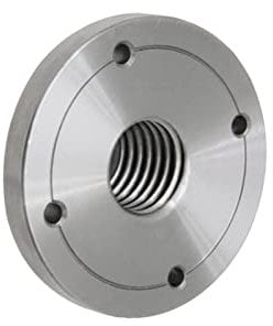 Manuelles Spannfutter, Drehfutter, 3-Zoll-Stahlholz-Drehfutter M33 x 3,5/1 Zoll x 8TPI/M18 x 2,5 Gewinde-Drehmaschinen-Frontplatte, Zubehör for Drehwerkzeuge for die Holzbearbeitung(M33 X 3.5)