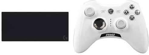 Logitech G G840 Extra & MSI Force GC30 V2 White Kabelloser