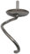 Bvhklxseb Gancio for impastare frullatore Macchine Compatibile con Kenwood Chef KMC010/KMC030/KVC30/KVC7300, Parti for Macchine for la Lavorazione degli Alimenti in Acciaio Inossidabile